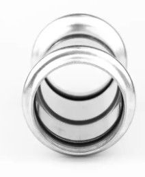 ASTM DIN 304 ενωμένα στενά σωλήνας υγειονομικά υδραυλικά 1.5mm ανοξείδωτου 316L