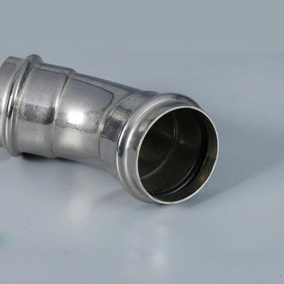 ISO9001 τοποθετήσεις σωληνώσεων χάλυβα SS, 90 κάμψεις ανοξείδωτου βαθμού